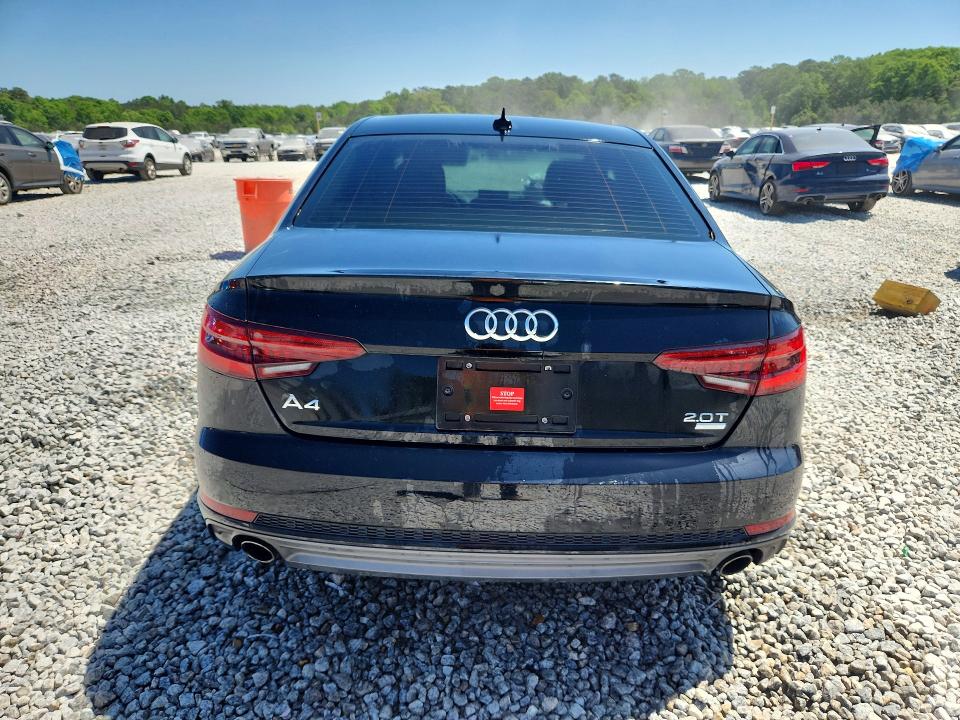 2018 Audi A4 მანქანა იყიდება აუქციონზე, vin: WAUKMAF49JN000738, აუქციონის ნომერი: 50436206