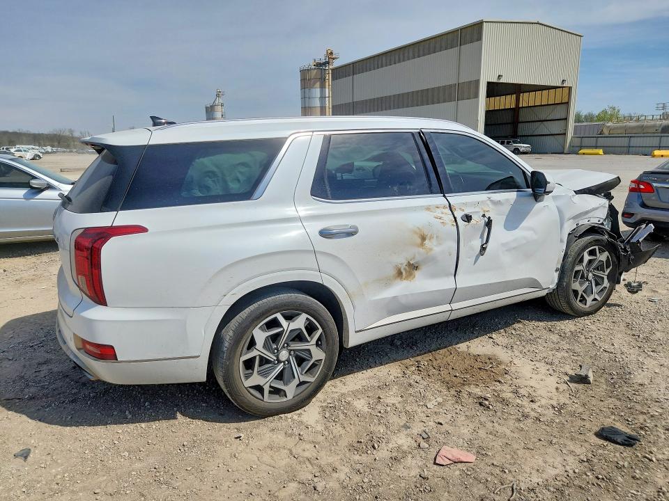 2022 Hyundai Palisade მანქანა იყიდება აუქციონზე, vin: KM8R74HE4NU482669, აუქციონის ნომერი: 48537216