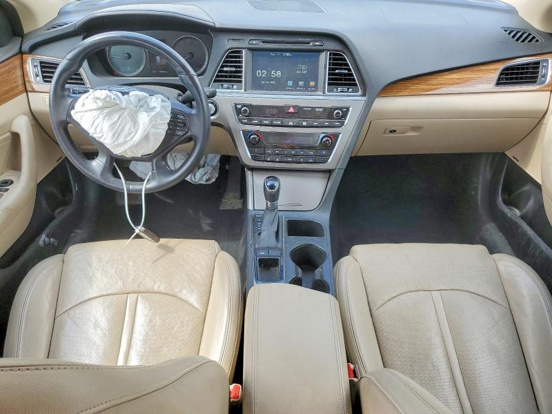2015 Hyundai Sonata მანქანა იყიდება აუქციონზე, vin: 5NPE34AF6FH058780, აუქციონის ნომერი: 48569876