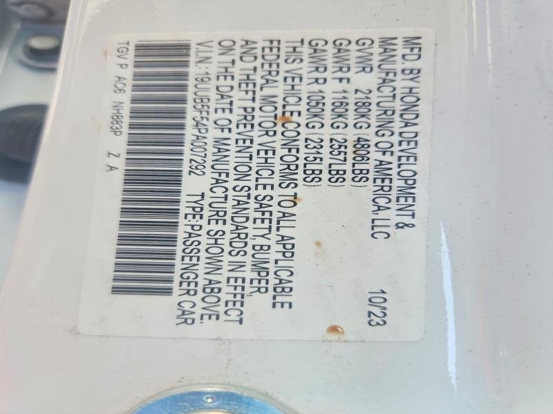 Aukcja sprzedaży 2023 Acura Tlx, vin: 19UUB5F54PA007292, numer aukcji: 48964566