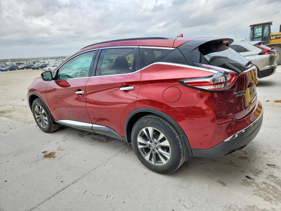 51187986 :رقم المزاد ، 5N1AZ2MH1FN271985 vin ، 2015 Nissan Murano مزاد بيع