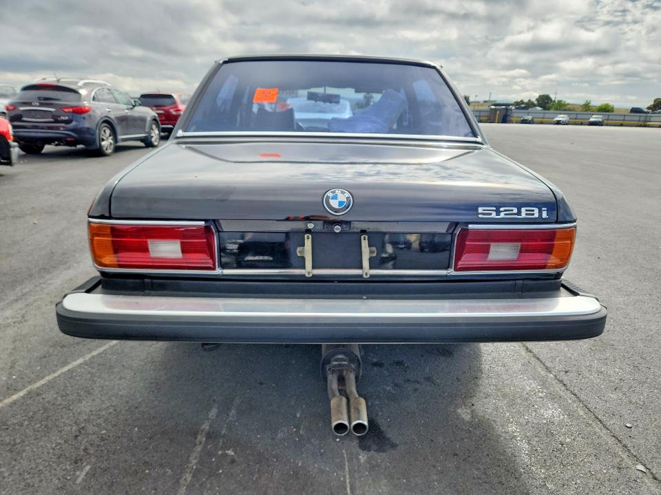 1981 Bmw 528 მანქანა იყიდება აუქციონზე, vin: WBACJ9707B6796067, აუქციონის ნომერი: 48713476