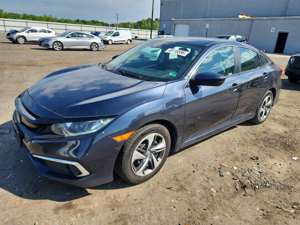 Auction sale of the 2019 Honda Civic, vin: 2HGFC2F61KH523519, lot number: 49118586