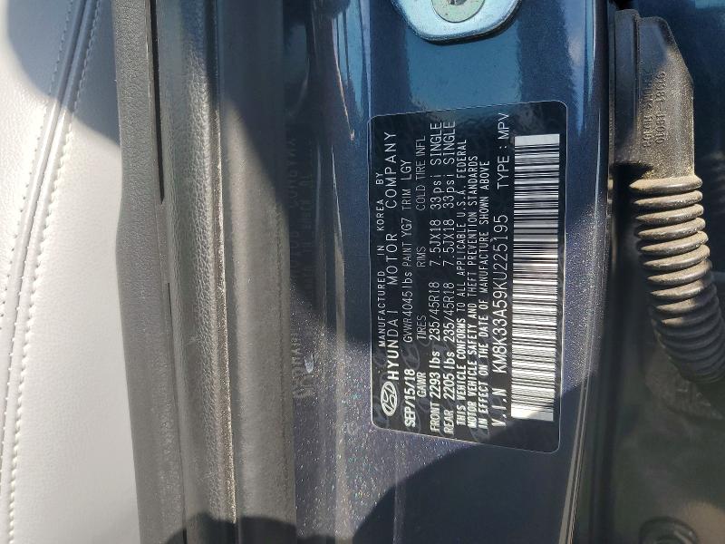 Продаж на аукціоні авто 2019 Hyundai Kona, vin: KM8K33A59KU225195, номер лоту: 50092726
