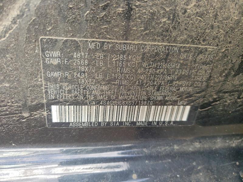 Продаж на аукціоні авто 2025 Subaru Crosstrek, vin: 4S4GUHL6XS3719870, номер лоту: 50386066