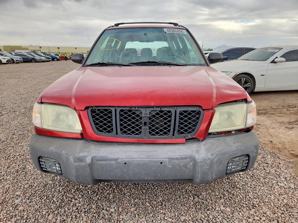 2002 Suba Forester მანქანა იყიდება აუქციონზე, vin: JF1SF63502H717655, აუქციონის ნომერი: 48365206