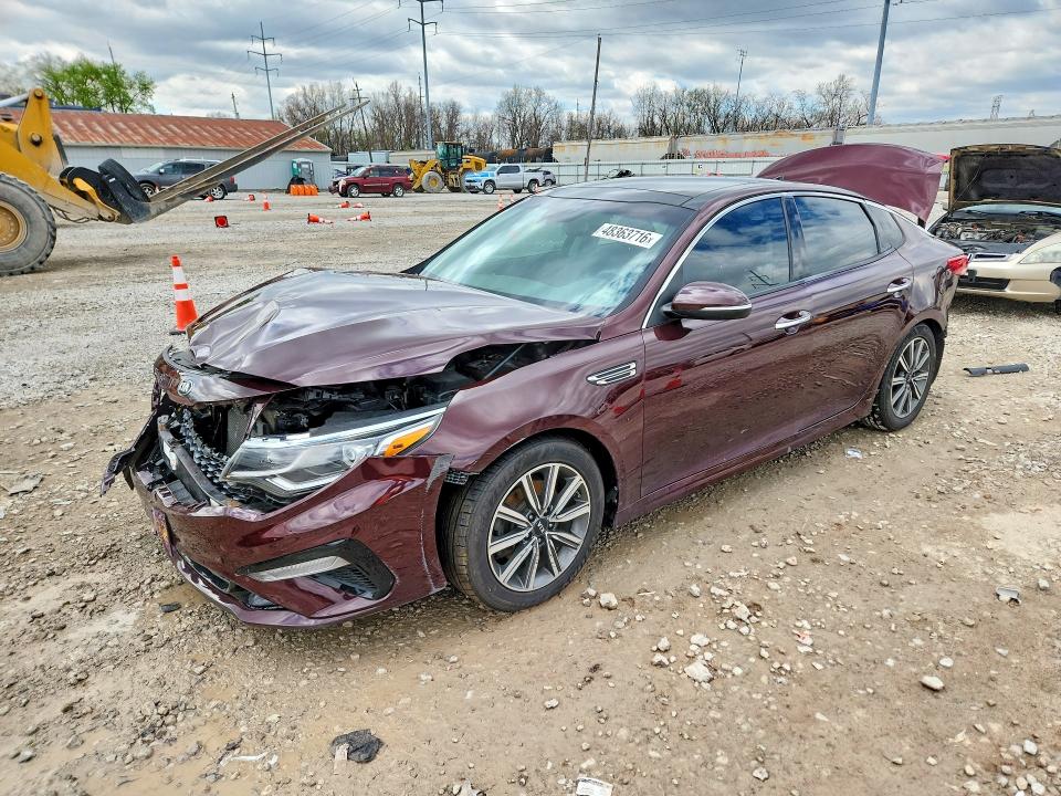 2019 Kia Optima მანქანა იყიდება აუქციონზე, vin: 5XXGT4L39KG299752, აუქციონის ნომერი: 48363716