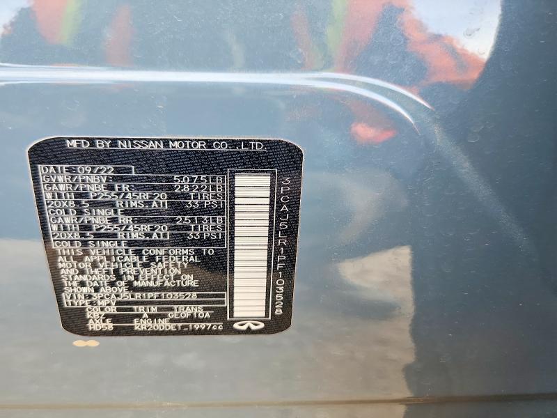 Продажа на аукционе авто 2023 Infiniti Qx55, vin: 3PCAJ5LR1PF103528, номер лота: 48340286