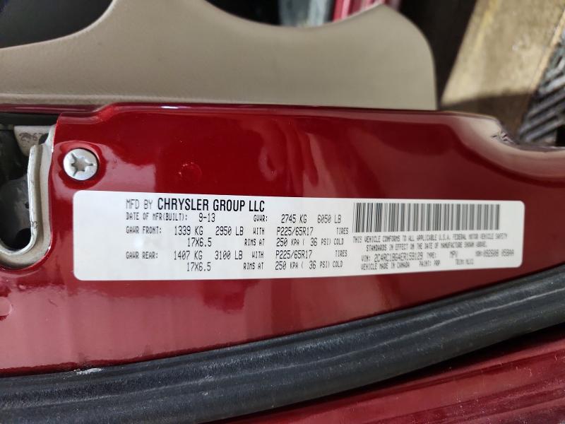 Продаж на аукціоні авто 2014 Chrysler Town & Country, vin: 2C4RC1BG4ER159129, номер лоту: 51437176