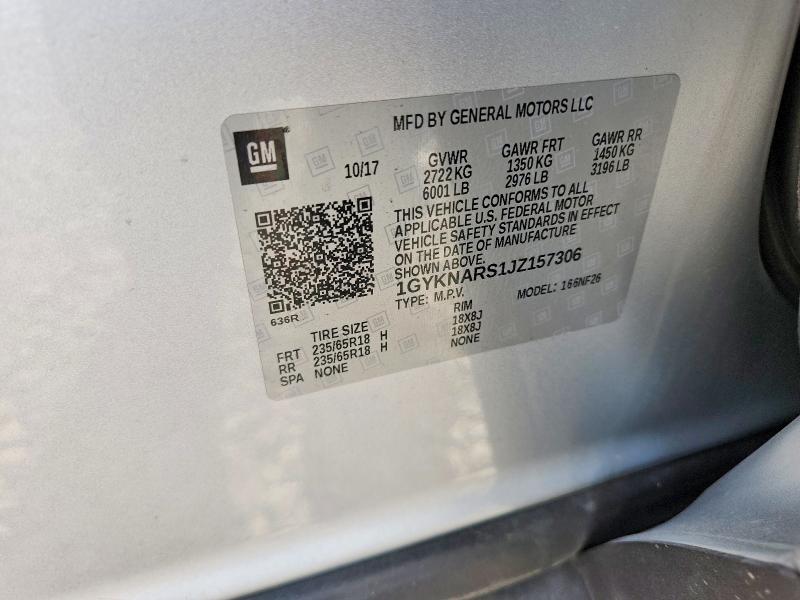 Продажа на аукционе авто 2018 Cadillac Xt5, vin: 1GYKNARS1JZ157306, номер лота: 48863976