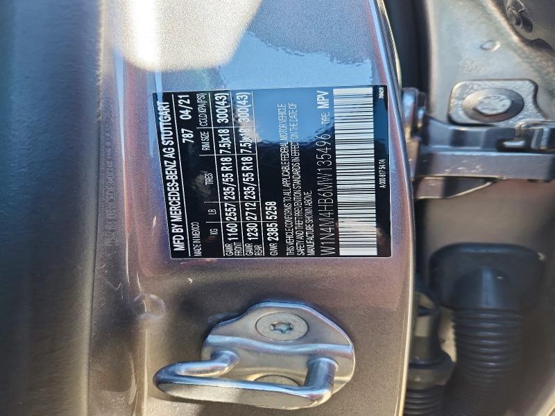 Продаж на аукціоні авто 2021 Mercedes-benz Glb, vin: W1N4M4HB6MW135496, номер лоту: 49450436