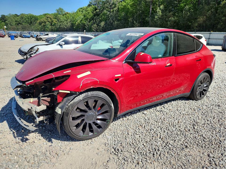 Aukcja sprzedaży 2021 Tesla Model Y, vin: 5YJYGDEF5MF305696, numer aukcji: 50728416
