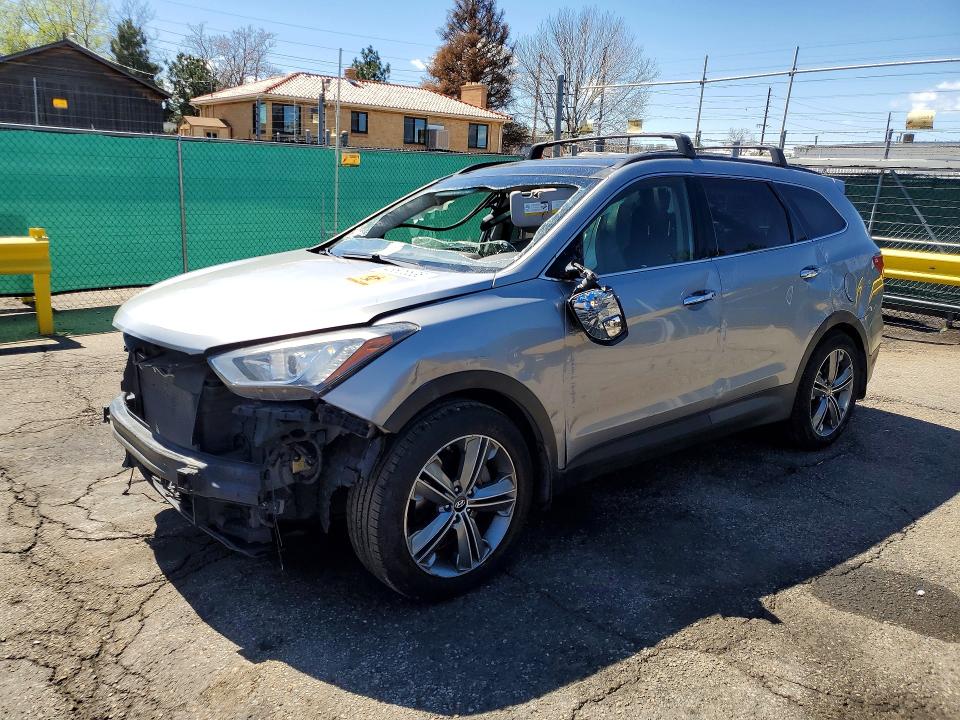 2015 Hyundai Santa Fe მანქანა იყიდება აუქციონზე, vin: KM8SRDHF4FU108729, აუქციონის ნომერი: 48606536