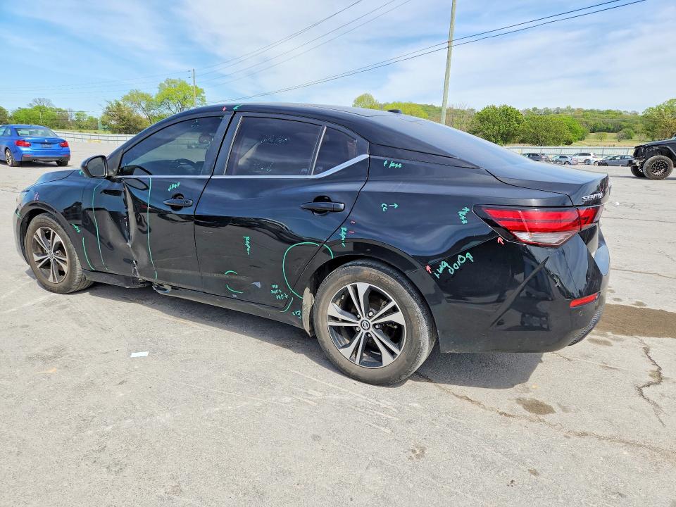 2022 Nissan Sentra მანქანა იყიდება აუქციონზე, vin: 3N1AB8CV4NY315310, აუქციონის ნომერი: 48649166