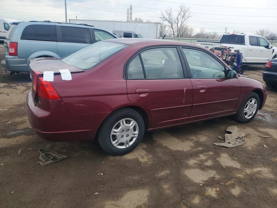 Продажа на аукционе авто 2002 Honda Civic, vin: 1HGES16582L018953, номер лота: 49435876