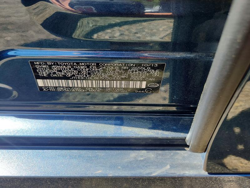 Aukcja sprzedaży 2014 Lexus Gs, vin: JTHCE1BL8E5020436, numer aukcji: 49890906