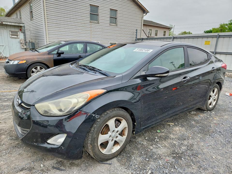 Auction sale of the 2012 Hyundai Elantra, vin: KMHDH4AE8CU385490, lot number: 51852106