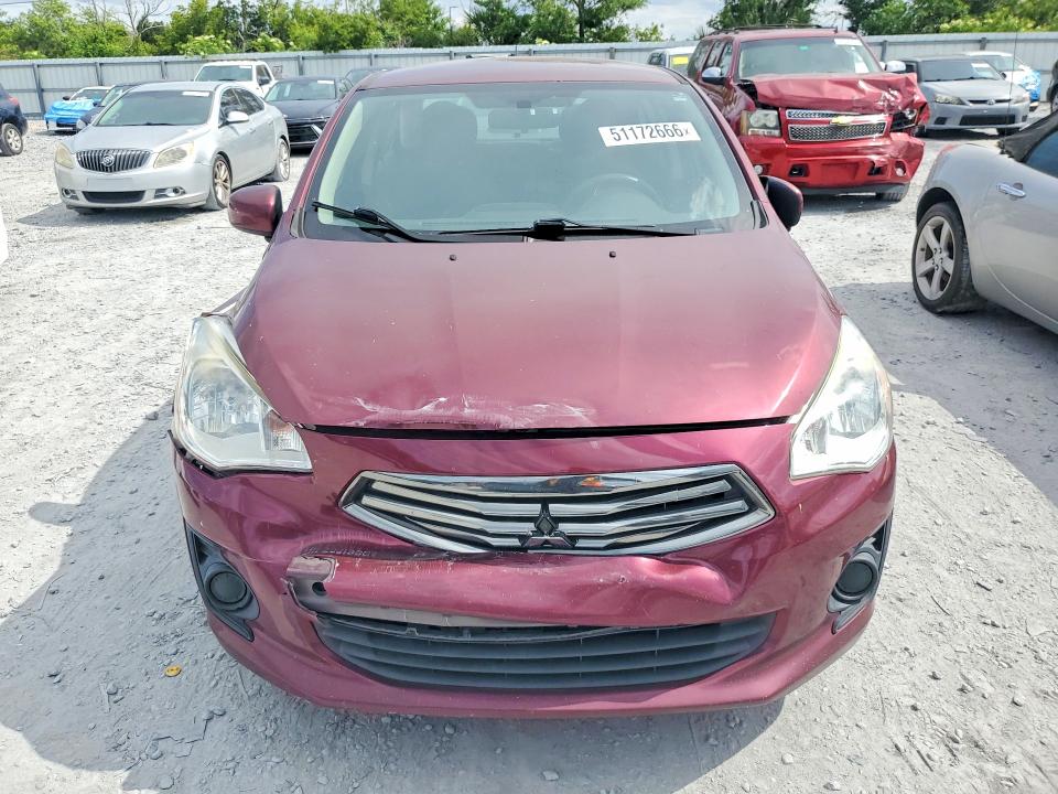 51172666 :رقم المزاد ، ML32F3FJ2HH003166 vin ، 2017 Mitsubishi Mirage مزاد بيع