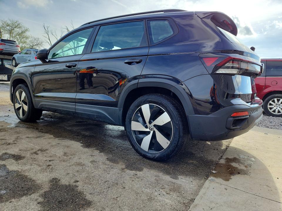 2025 Volkswagen Taos მანქანა იყიდება აუქციონზე, vin: 3VV8C7B25SM018996, აუქციონის ნომერი: 51296726