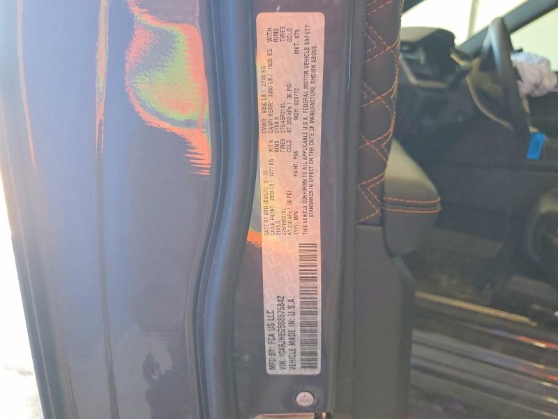 2025 Jeep Grand Cherokee მანქანა იყიდება აუქციონზე, vin: 1C4RJHEG5S8675842, აუქციონის ნომერი: 51619326