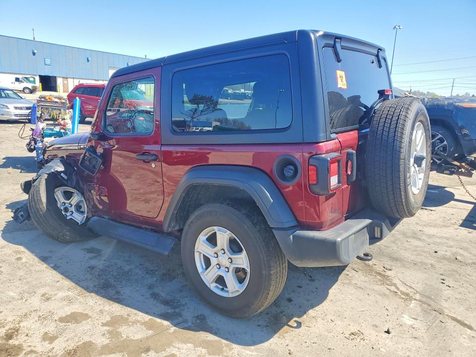 50394306 :رقم المزاد ، 1C4GJXAN8MW753311 vin ، 2021 Jeep Wrangler مزاد بيع