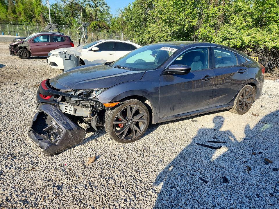 2019 Honda Civic მანქანა იყიდება აუქციონზე, vin: 2HGFC2F88KH590118, აუქციონის ნომერი: 50851126