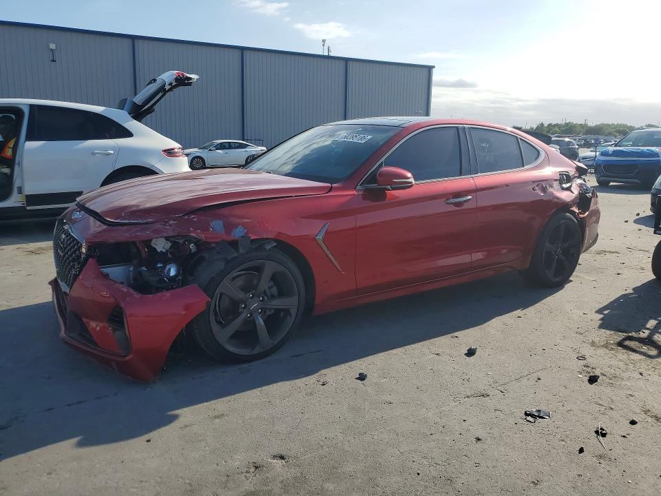 Aukcja sprzedaży 2019 Genesis G70, vin: KMTG44LA3KU019198, numer aukcji: 50395186