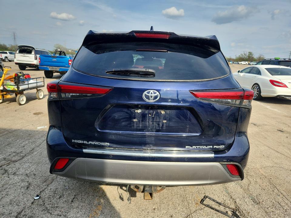 Aukcja sprzedaży 2022 Toyota Highlander, vin: 5TDFZRBH9NS229160, numer aukcji: 50557506