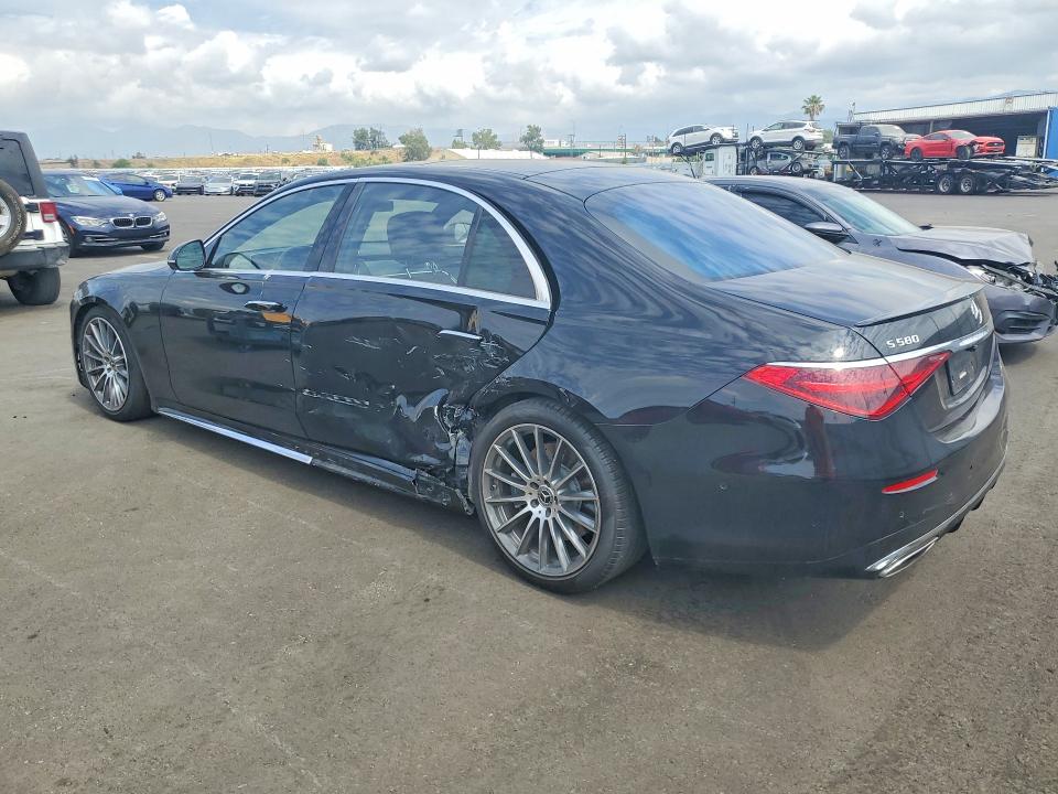 49511296 :رقم المزاد ، W1K6G7GB0MA056189 vin ، 2021 Mercedes-benz S مزاد بيع