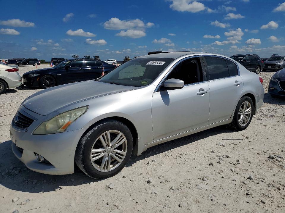 2010 Infiniti G37 Sedan მანქანა იყიდება აუქციონზე, vin: JN1CV6AP3AM405943, აუქციონის ნომერი: 49032246