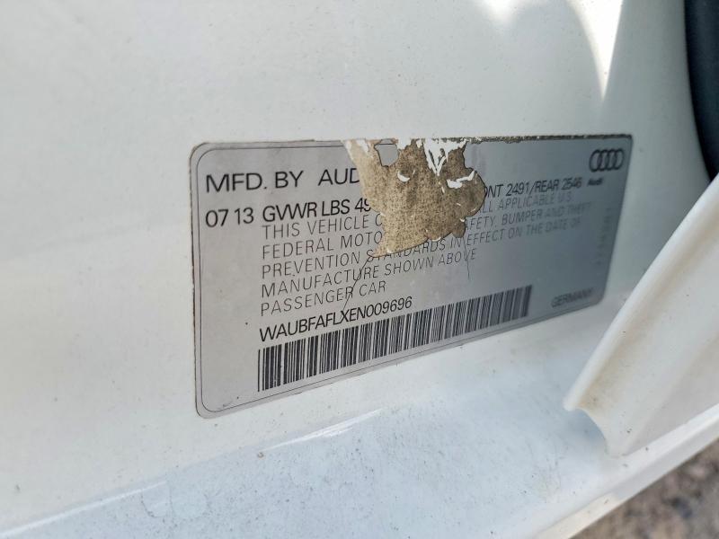 Aukcja sprzedaży 2014 Audi A4, vin: WAUBFAFLXEN009696, numer aukcji: 50548636