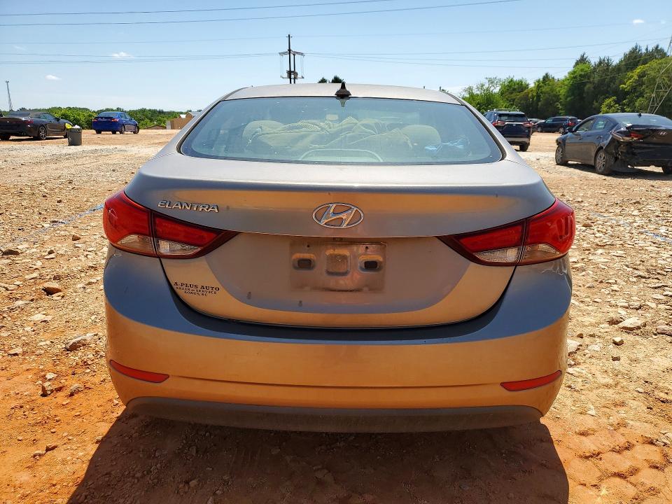 2016 Hyundai Elantra მანქანა იყიდება აუქციონზე, vin: 5NPDH4AE7GH657872, აუქციონის ნომერი: 51456176