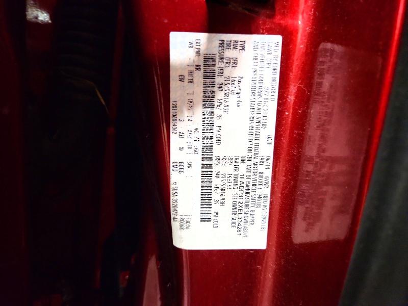 50165986 :رقم المزاد ، 1FADP3F2XEL334281 vin ، 2014 Ford Focus مزاد بيع