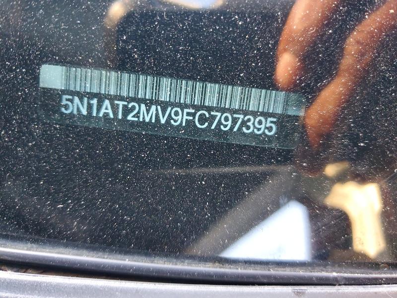 Aukcja sprzedaży 2015 Nissan Rogue, vin: 5N1AT2MV9FC797395, numer aukcji: 49123766