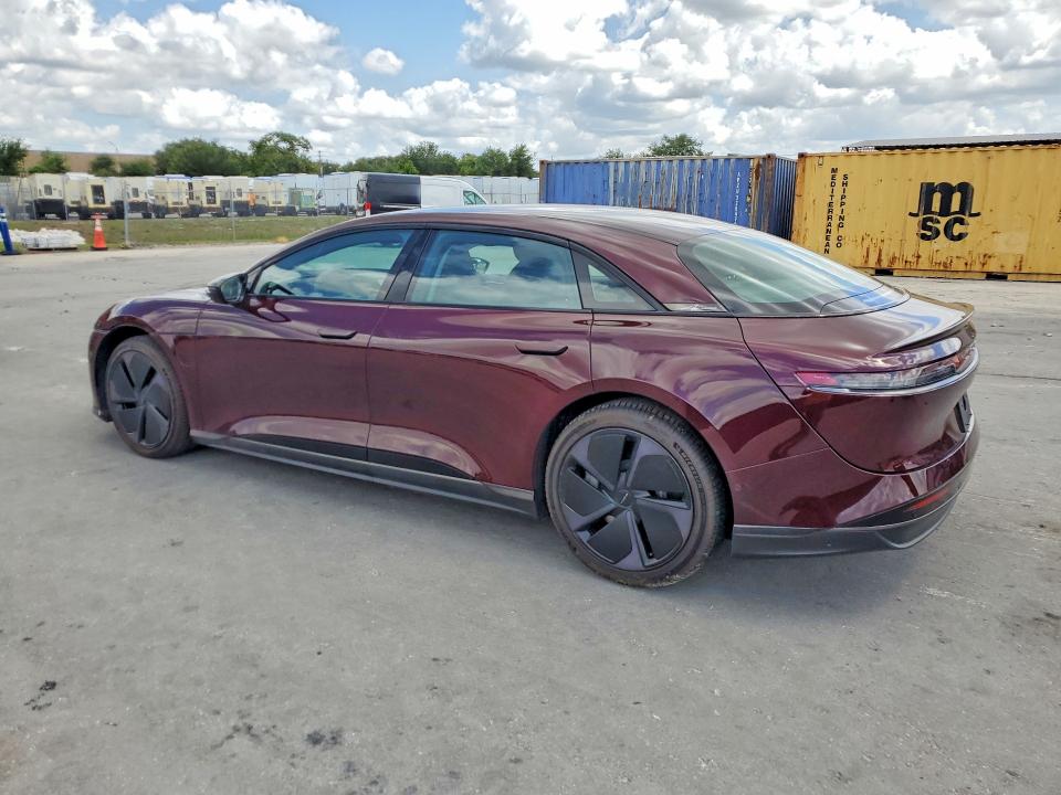51753736 :رقم المزاد ، 50EA1TEA7SA002518 vin ، 2025 Lucid Motors Air مزاد بيع