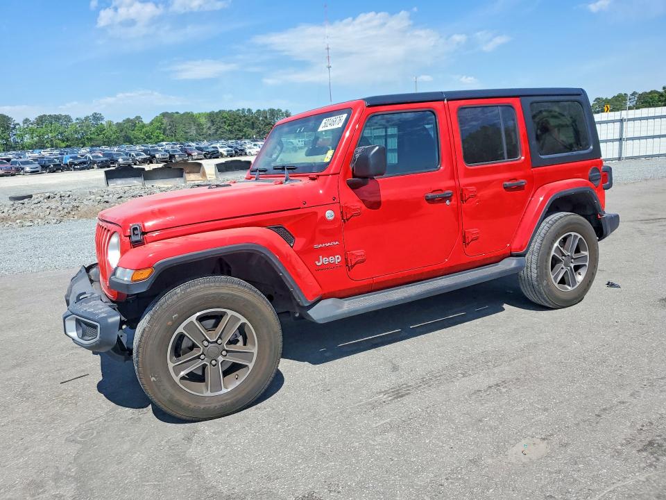 50246876 :رقم المزاد ، 1C4HJXEN1PW702607 vin ، 2023 Jeep Wrangler مزاد بيع