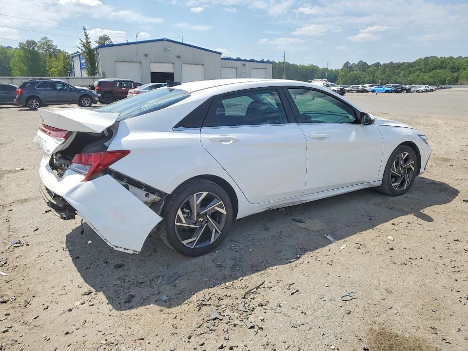 2024 Hyundai Elantra Hybrid მანქანა იყიდება აუქციონზე, vin: KMHLN4DJ2RU097504, აუქციონის ნომერი: 50314706