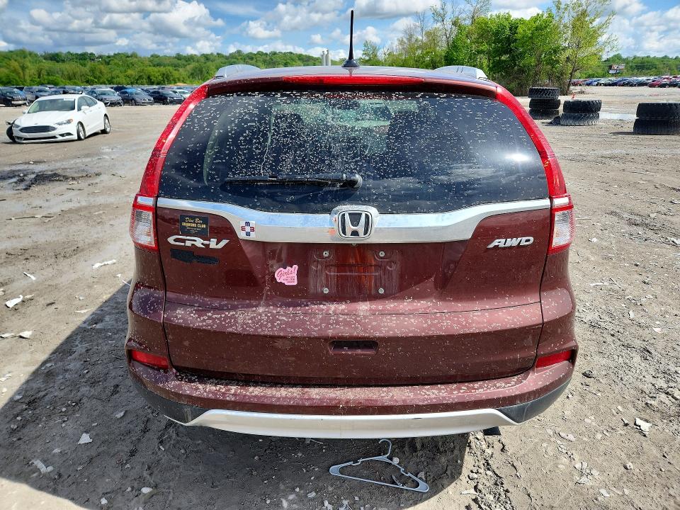 2015 Honda Cr-v მანქანა იყიდება აუქციონზე, vin: 5J6RM4H72FL077216, აუქციონის ნომერი: 51065626