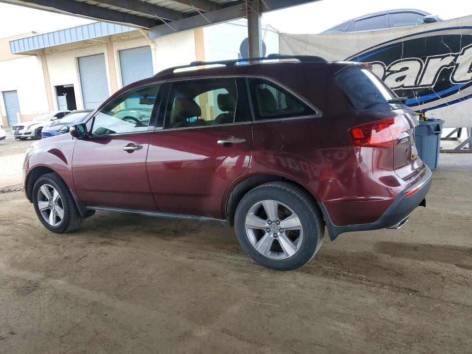 49826926 :رقم المزاد ، 2HNYD2H27CH524202 vin ، 2012 Acura Mdx مزاد بيع