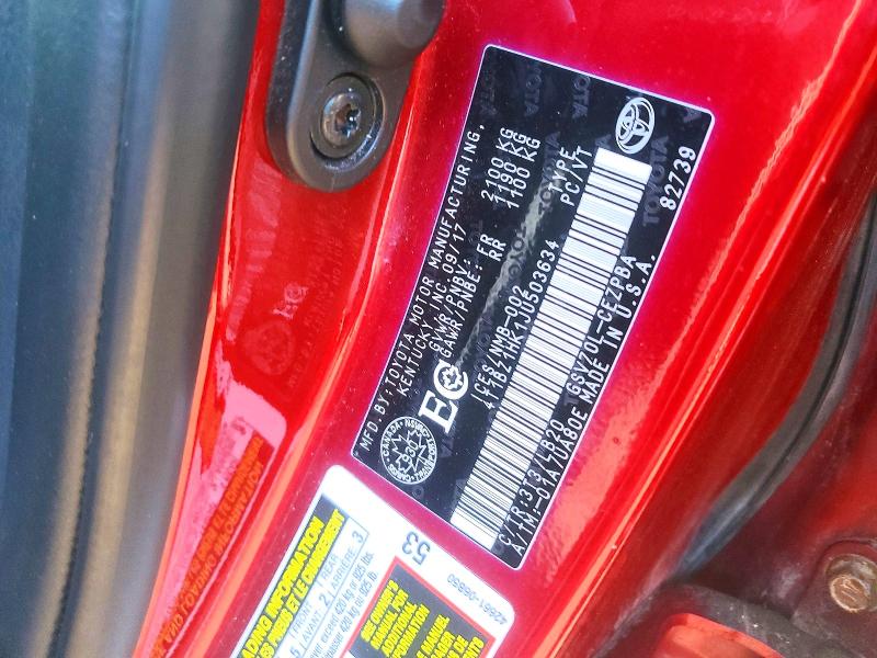Продажа на аукционе авто 2018 Toyota Camry, vin: 4T1BZ1HK1JU503634, номер лота: 41793166