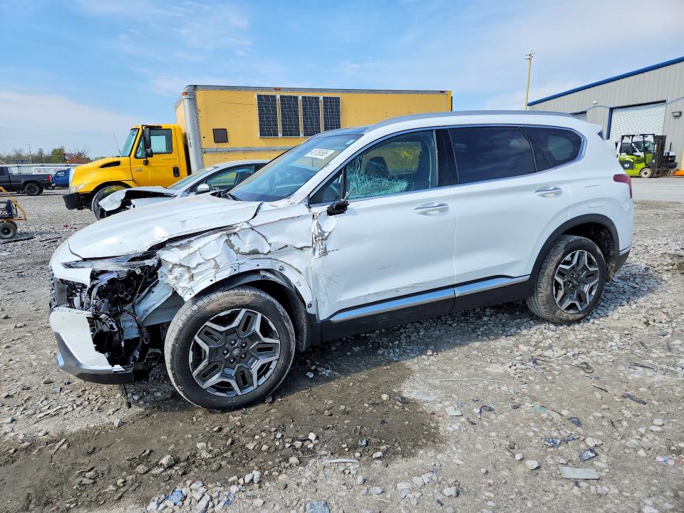 2022 Hyundai Santa Fe Hybrid მანქანა იყიდება აუქციონზე, vin: KM8S5DA10NU051289, აუქციონის ნომერი: 48789586