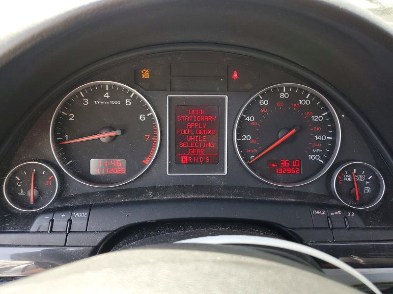 Aukcja sprzedaży 2005 Audi A4, vin: WAULC68E15A124798, numer aukcji: 50276246