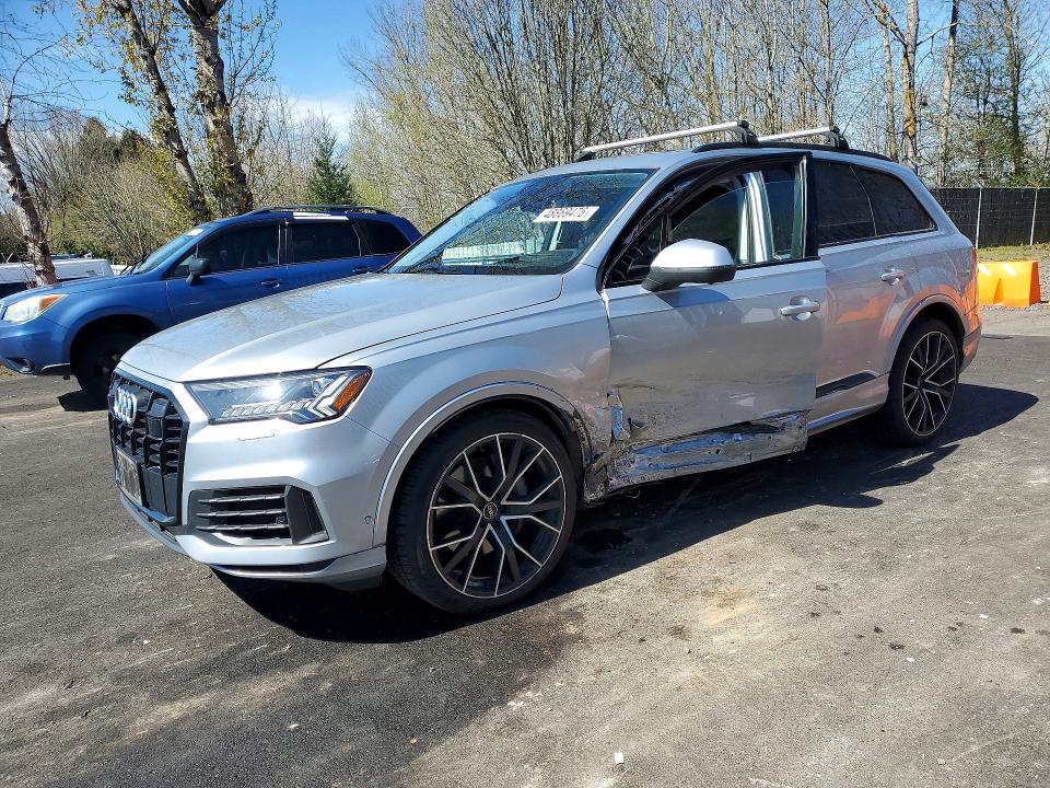 48869476 :رقم المزاد ، WA1VXAF72MD022263 vin ، 2021 Audi Q7 مزاد بيع