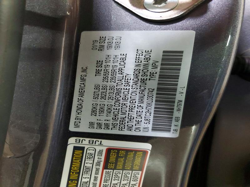 Продаж на аукціоні авто 2019 Acura Rdx, vin: 5J8TC2H7XKL030742, номер лоту: 51158566