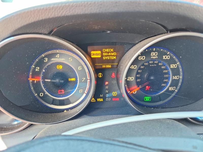 49857866 :رقم المزاد ، 2HNYD28299H000526 vin ، 2009 Acura Mdx مزاد بيع