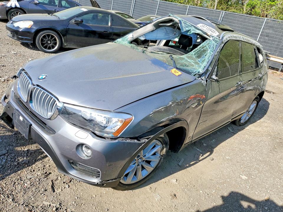 Aukcja sprzedaży 2017 Bmw X3, vin: 5UXWX9C37H0W75788, numer aukcji: 49715946