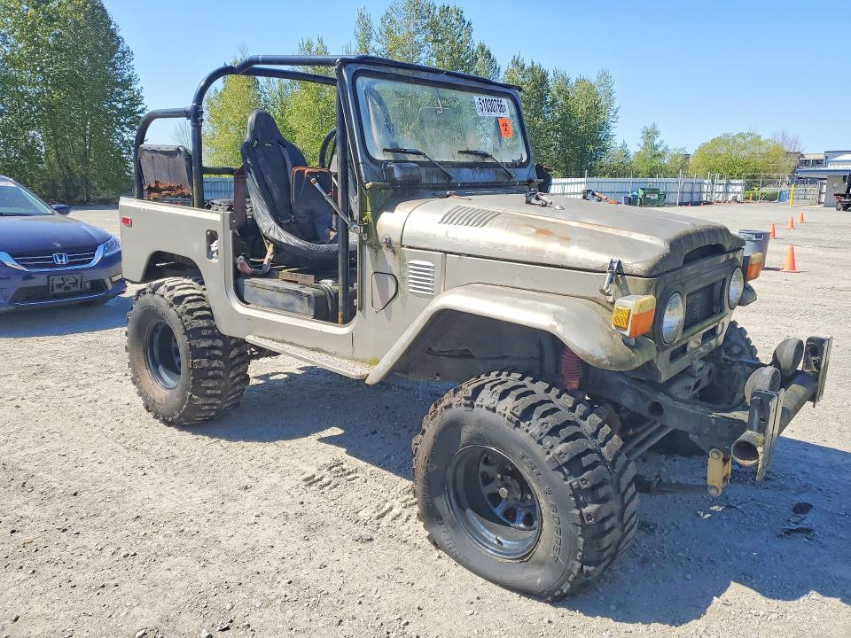 Продаж на аукціоні авто 1976 Toyota 4 Wheel Dr, vin: FJ40209918, номер лоту: 51030766