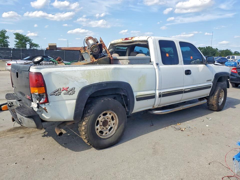 49607706 :رقم المزاد ، 1GCGK29U7XE207069 vin ، 1999 Chevrolet Silverado مزاد بيع