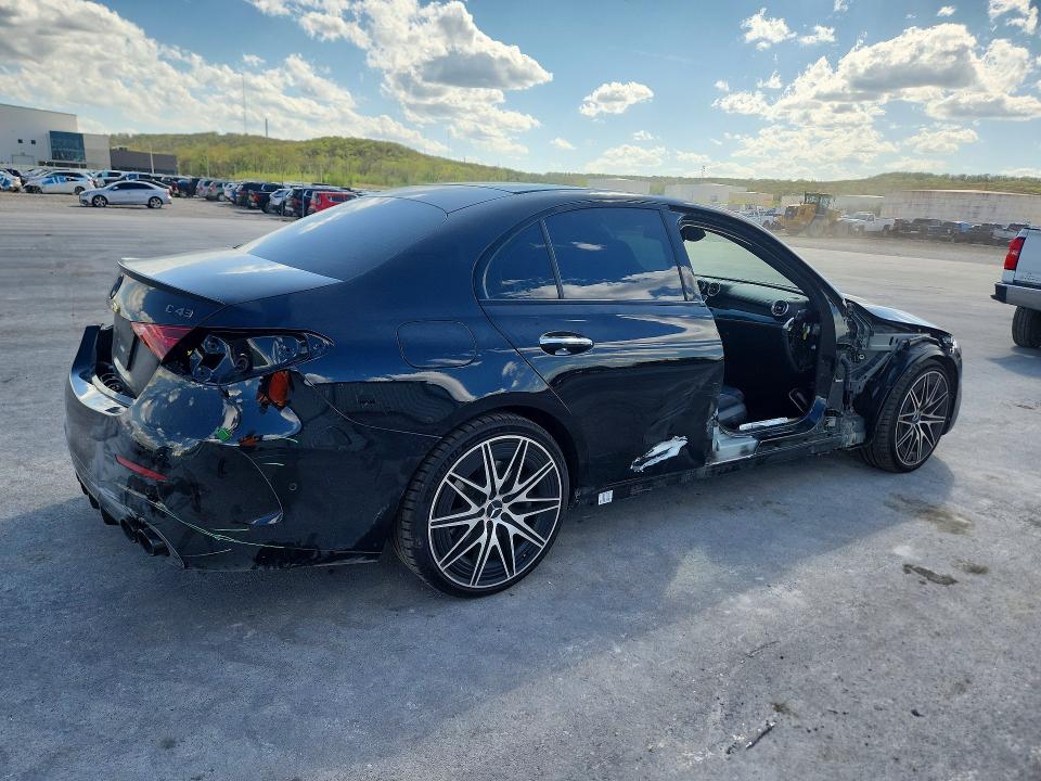 48150816 :رقم المزاد ، W1KAF8HB9RR186840 vin ، 2024 Mercedes-benz C مزاد بيع