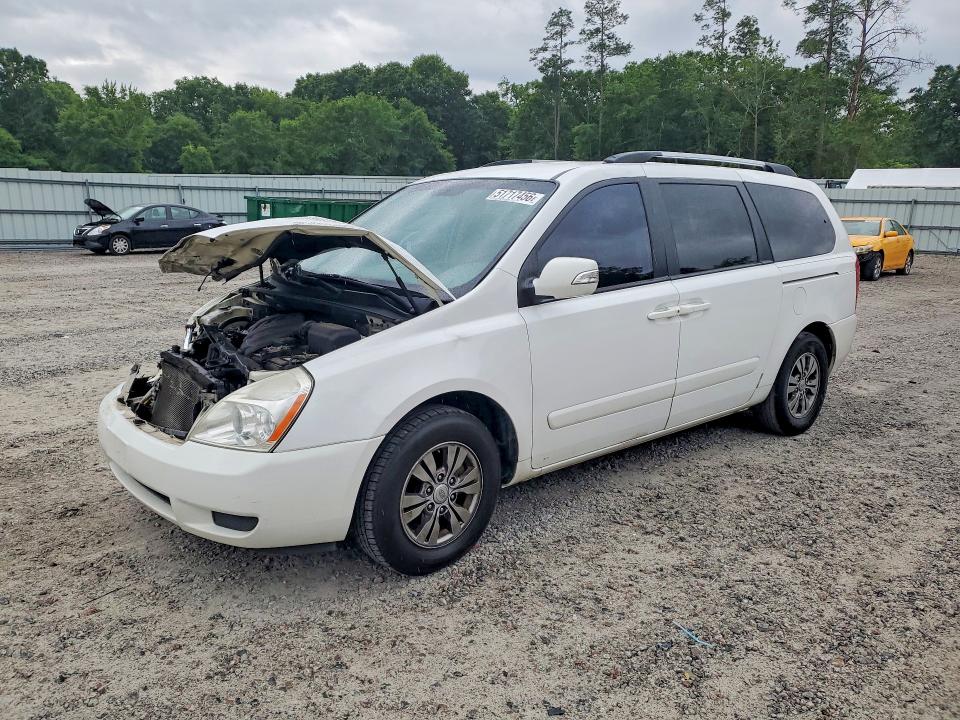 2012 Kia Sedona მანქანა იყიდება აუქციონზე, vin: KNDMG4C71C6422826, აუქციონის ნომერი: 51717456